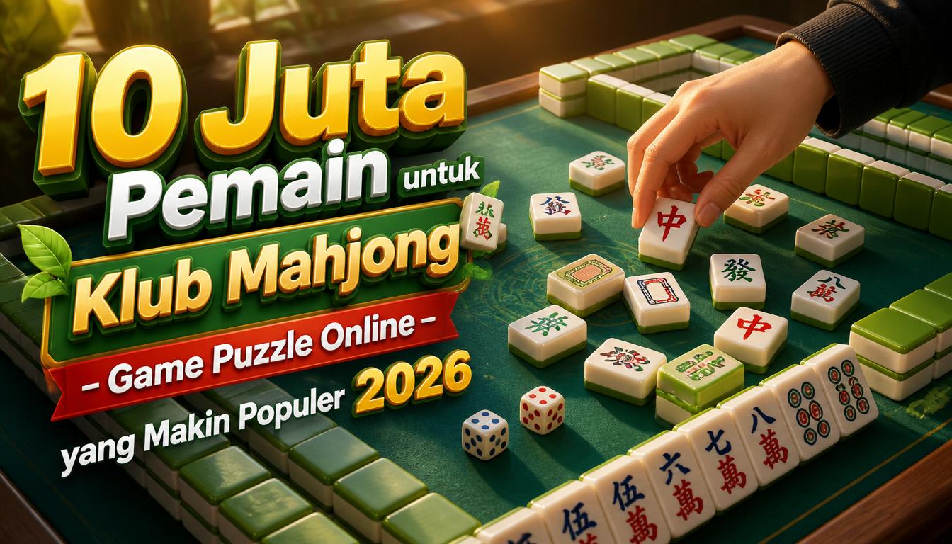 10 Juta Pemain untuk Klub Mahjong – Game Puzzle Online yang Makin Populer
