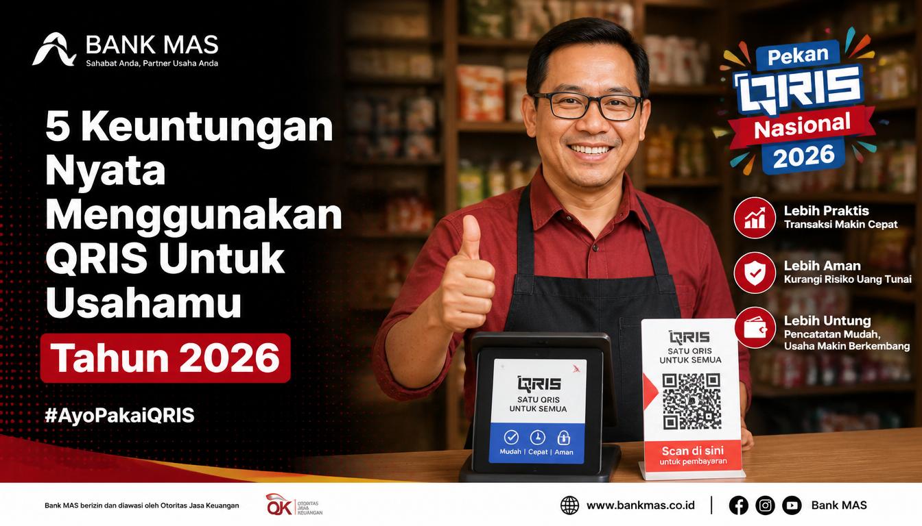 5 Keuntungan Nyata Menggunakan QRIS Untuk Usahamu Tahun