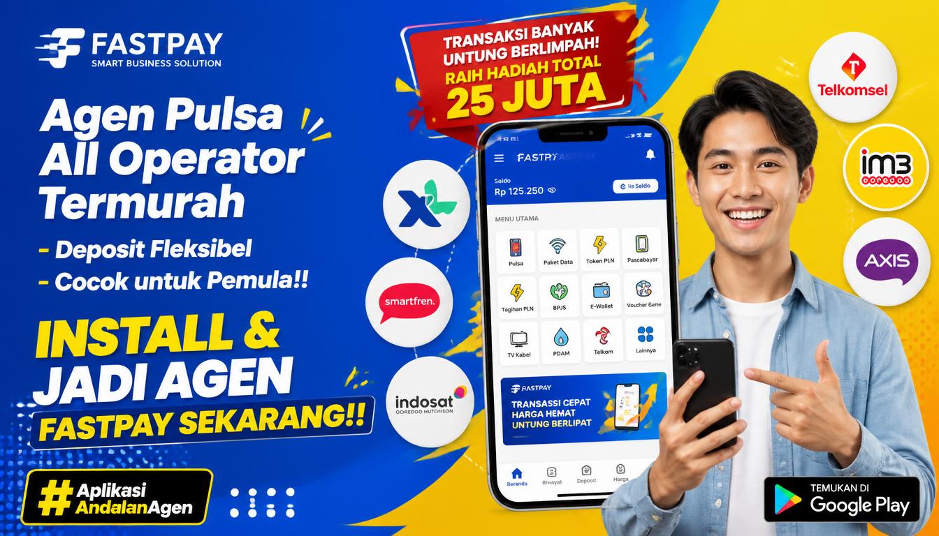 Agen Pulsa All Operator Termurah Deposit Fleksibel Cocok untuk Pemula