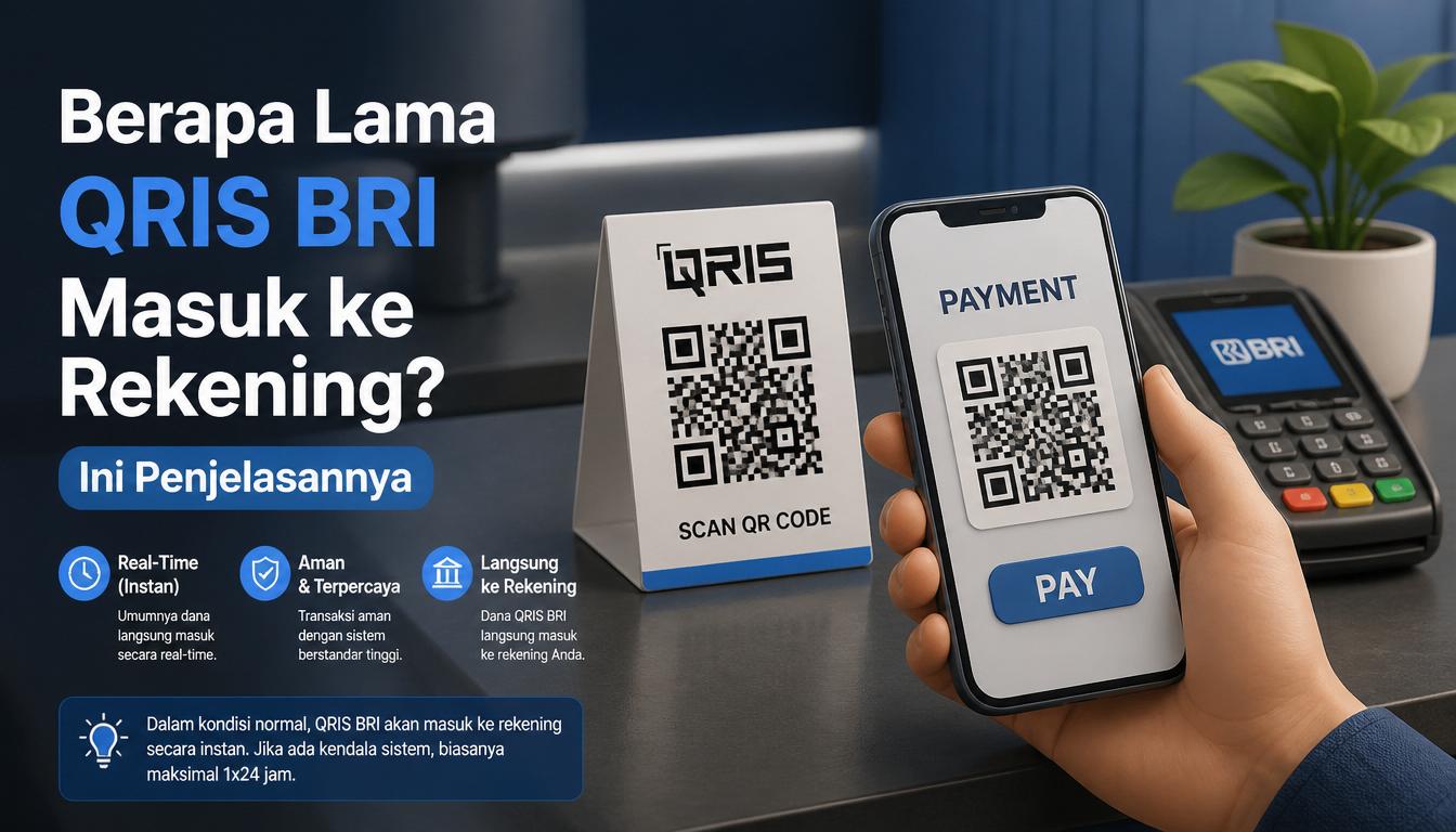 Berapa Lama QRIS BRI Masuk ke Rekening Ini Penjelasannya