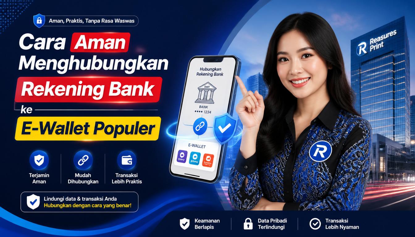 Cara Aman Menghubungkan Rekening Bank ke E-Wallet Populer