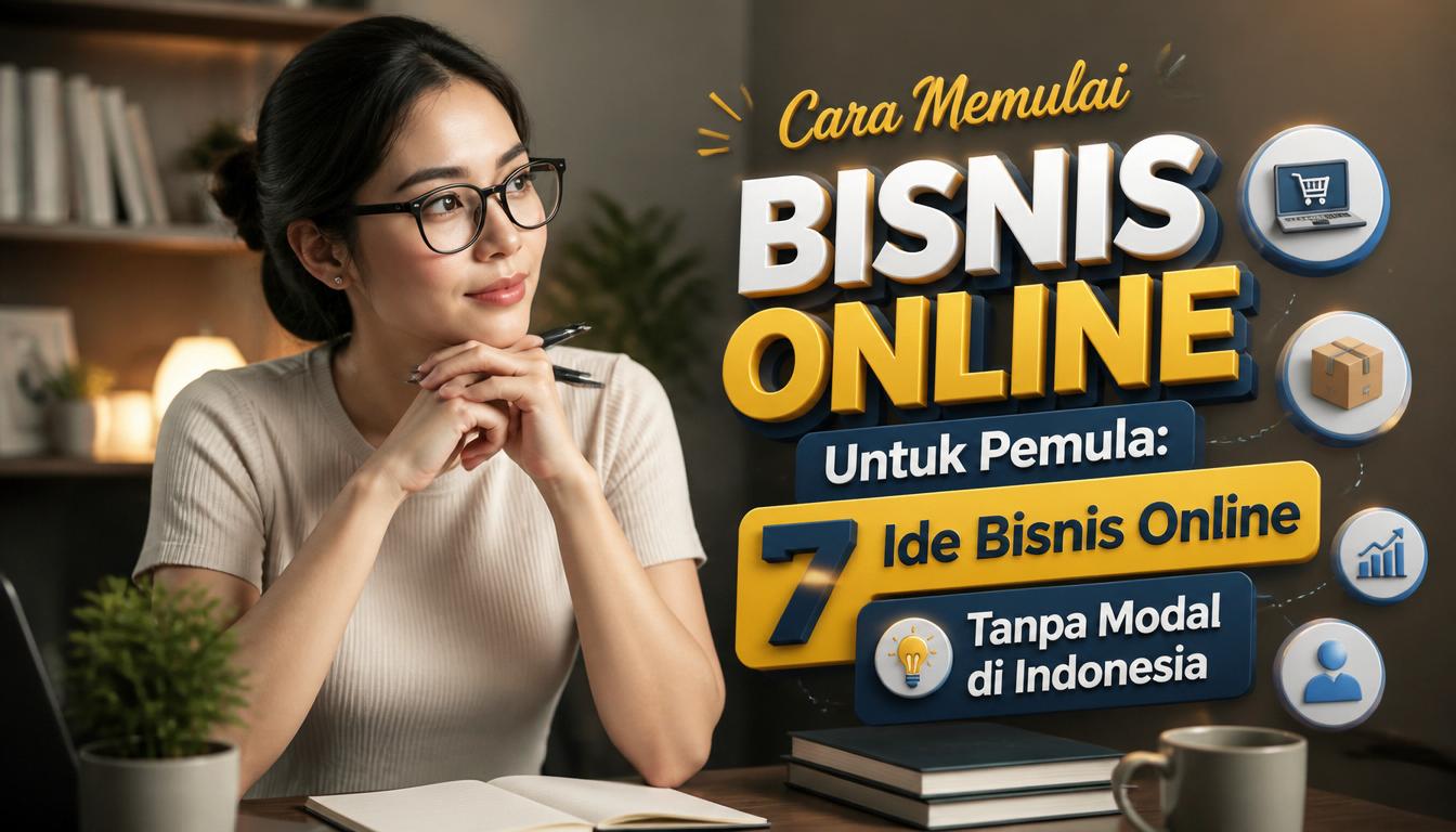 Cara Memulai Bisnis Online Untuk Pemula: 7 Ide Bisnis Online Tanpa Modal di Indonesia