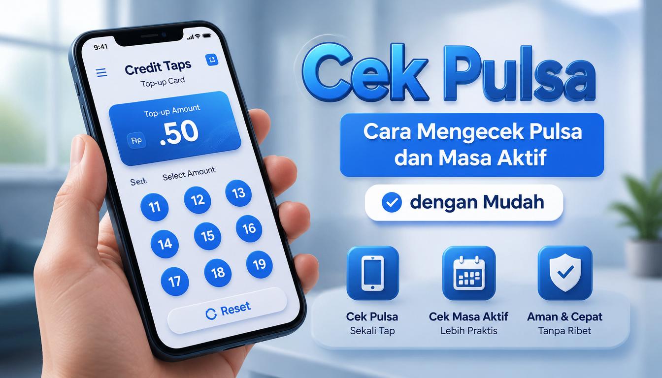 Cek Pulsa – Cara Mengecek Pulsa dan Masa Aktif dengan Mudah