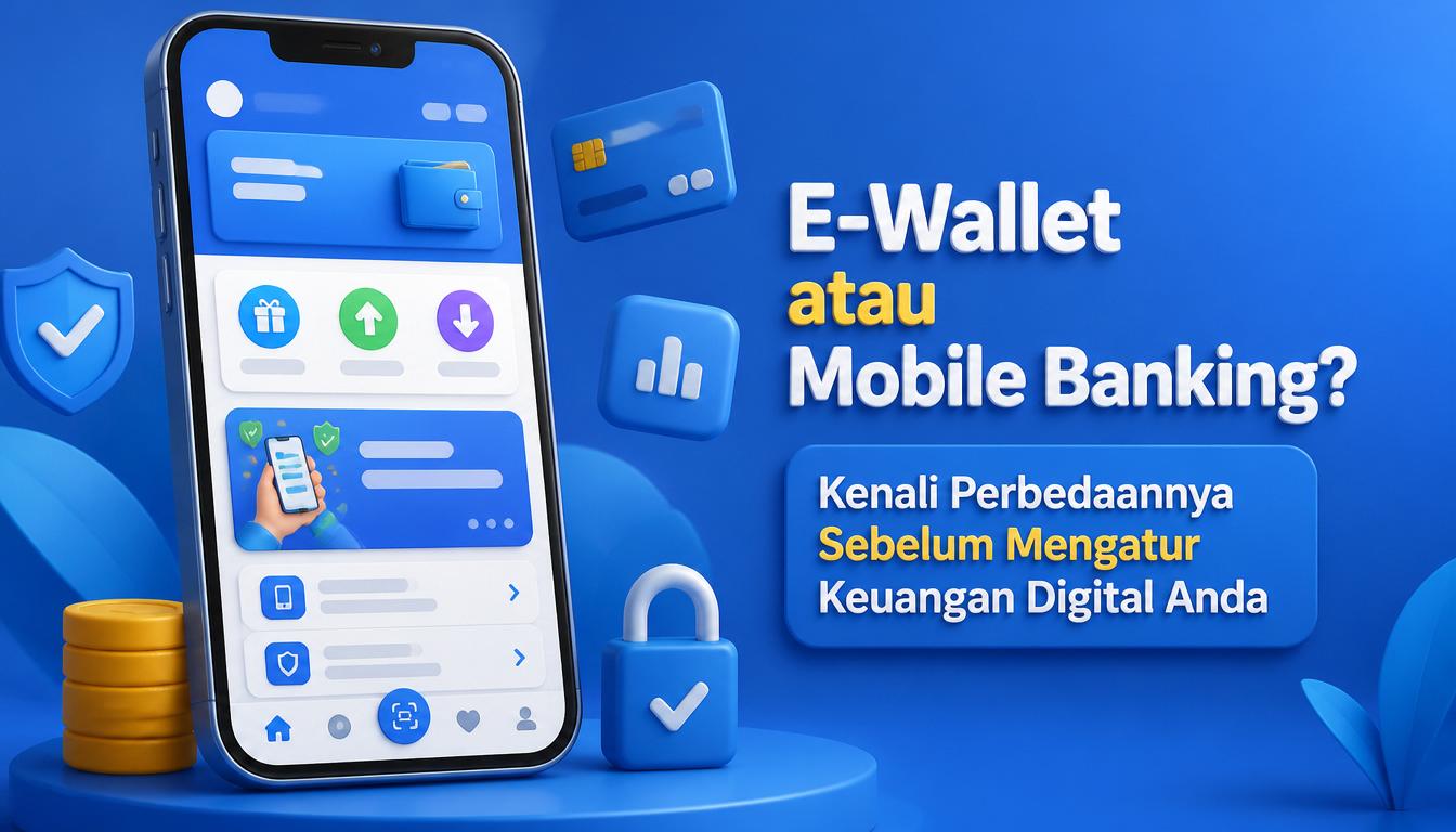E Wallet atau Mobile Banking Kenali Perbedaannya Sebelum Mengatur Keuangan Digital Anda