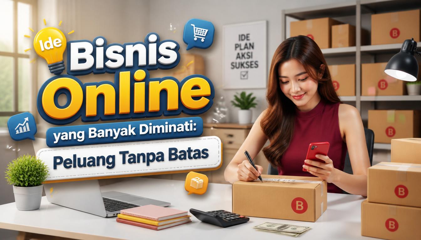 Ide Bisnis Online yang Banyak Diminati: Peluang Tanpa Batas