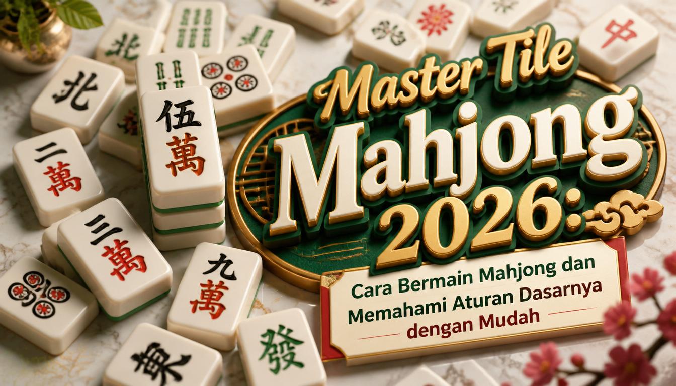 Master Tile Mahjong 2026 Cara Bermain Mahjong dan Memahami Aturan Dasarnya dengan Mudah