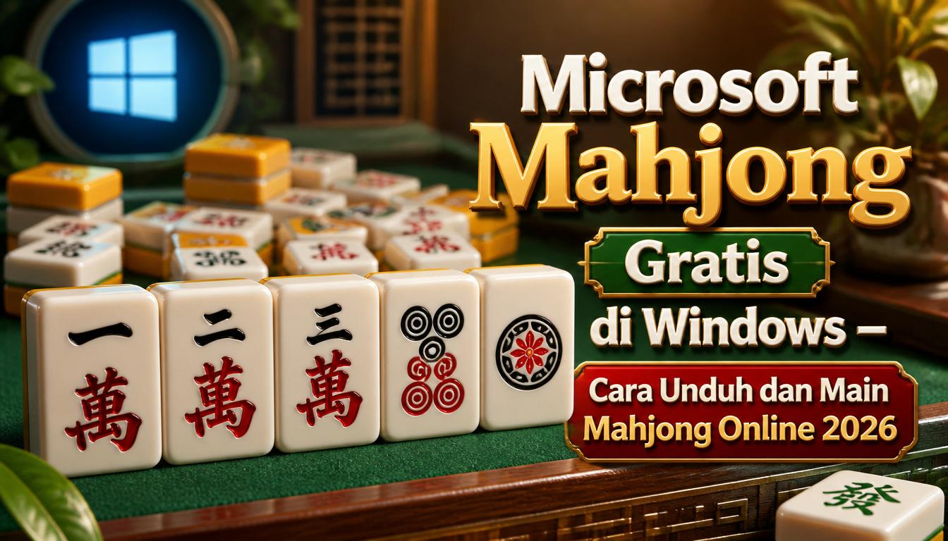 Microsoft Mahjong Gratis di Windows – Cara Unduh dan Main Mahjong Online