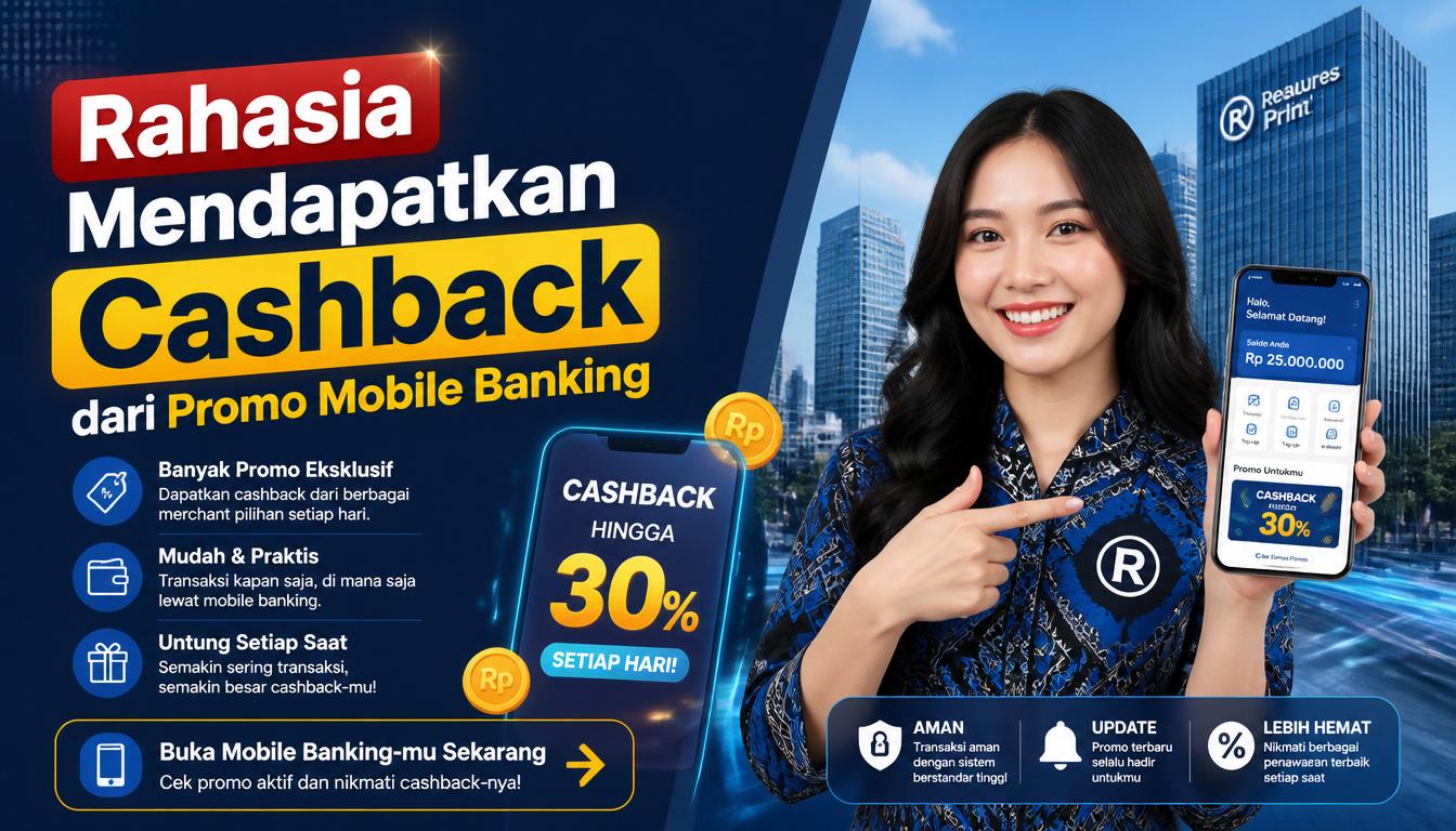 Rahasia Mendapatkan Cashback dari Promo Mobile Banking