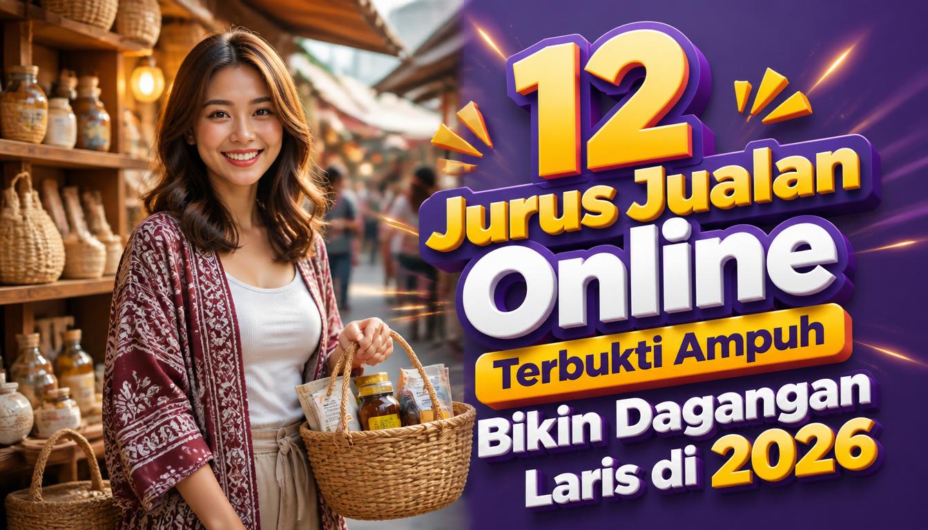 12 Jurus Jualan Online Terbukti Ampuh Bikin Dagangan Laris di 2026