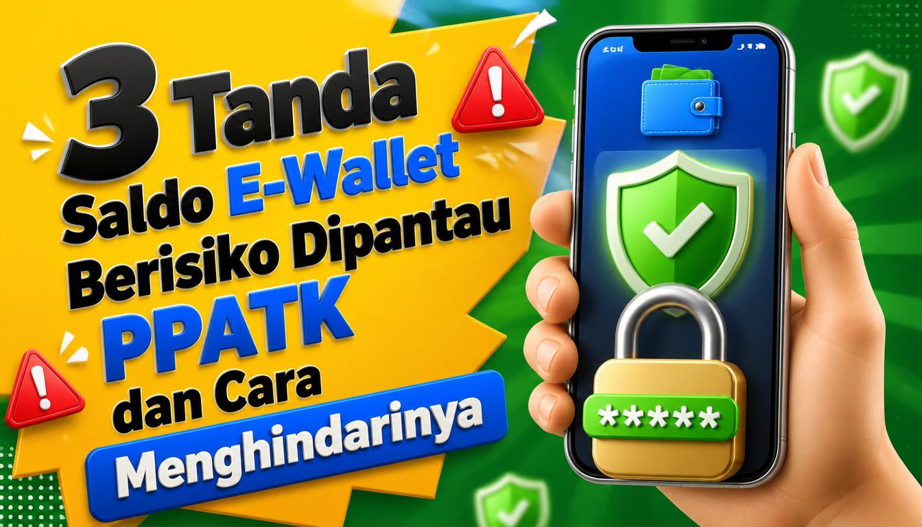 3 Tanda Saldo E-Wallet Berisiko Dipantau PPATK dan Cara Menghindarinya