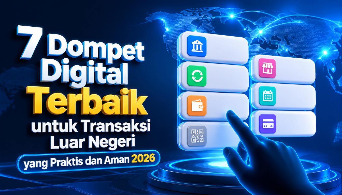 7 Dompet Digital Terbaik untuk Transaksi Luar Negeri yang Praktis dan Aman