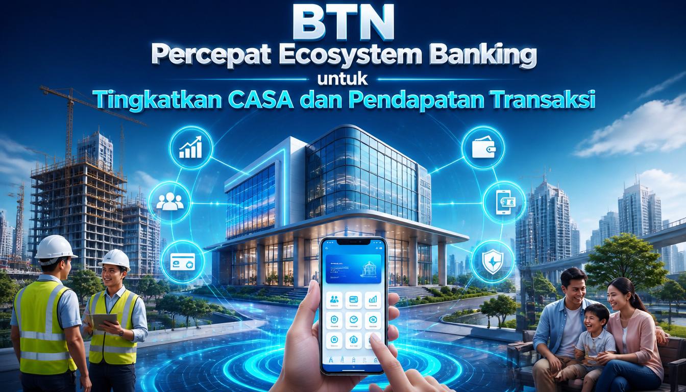BTN Percepat Ecosystem Banking untuk Tingkatkan CASA dan Pendapatan Transaksi