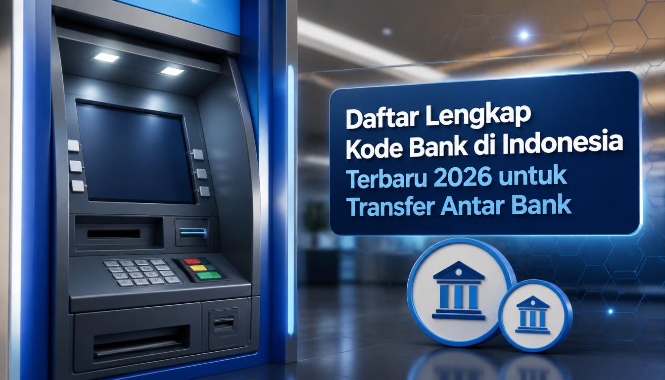 Daftar Lengkap Kode Bank di Indonesia Terbaru 2026 untuk Transfer Antar Bank
