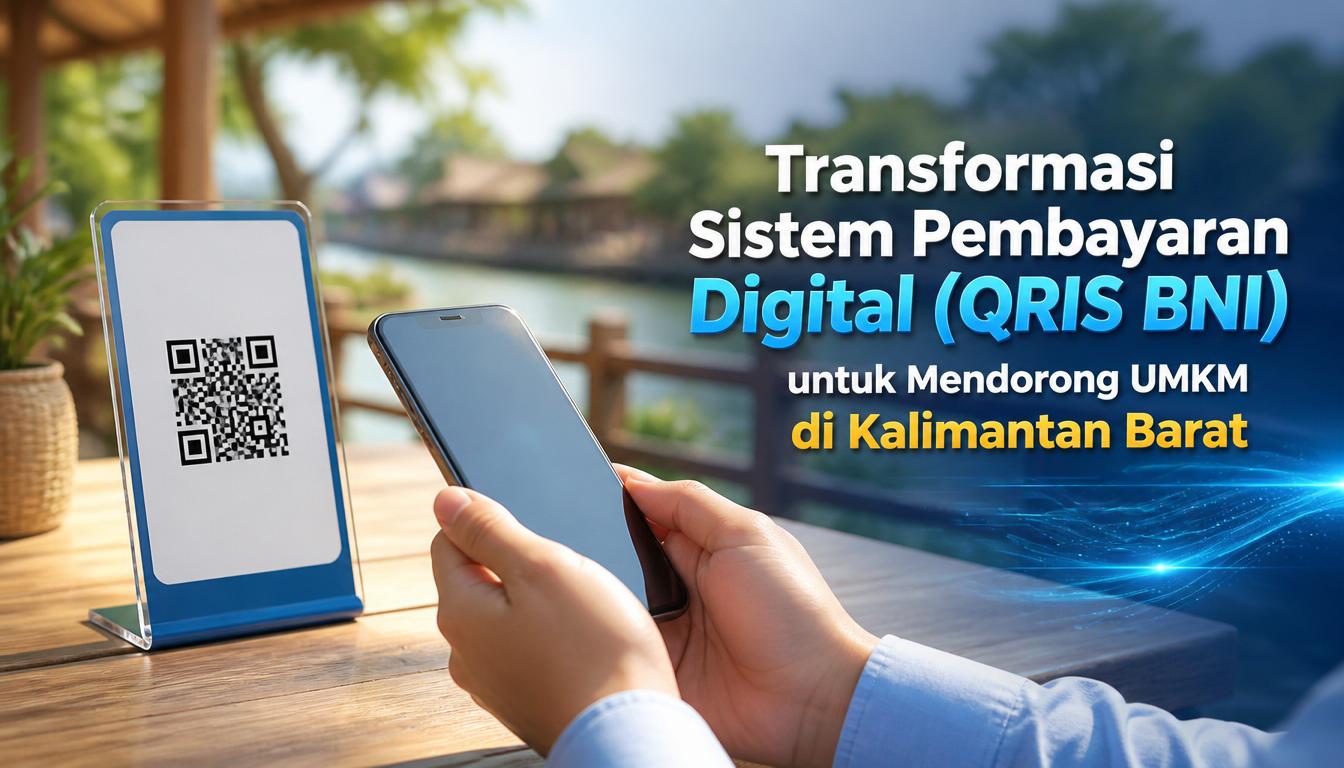 Transformasi Sistem Pembayaran Digital (QRIS BNI) untuk Mendorong UMKM di Kalimantan Barat
