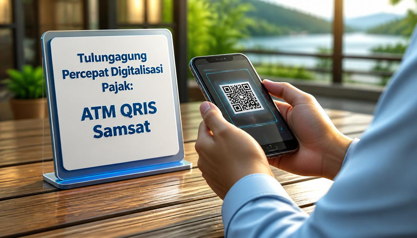 Tulungagung Percepat Digitalisasi Pajak ATM QRIS Samsat