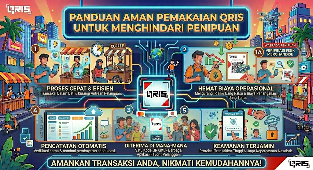 Cara Menghindari Penipuan Saat Memakai QRIS