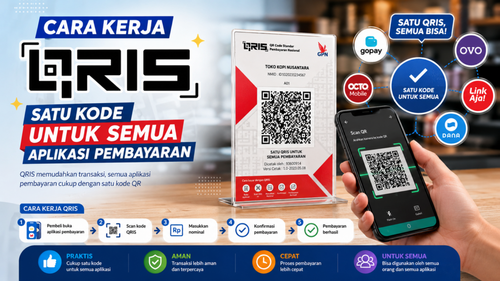Cara Kerja QRIS: Satu Kode untuk Semua Aplikasi Pembayaran