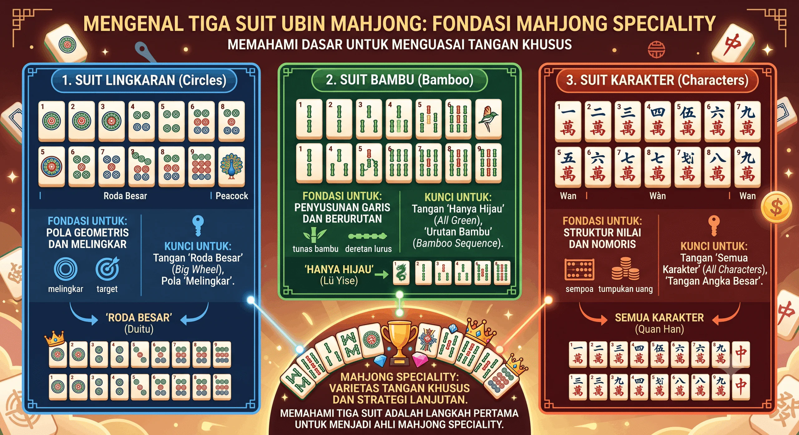 Strategi Memblokir Lawan Mahjong dengan Menahan Ubin Tengah