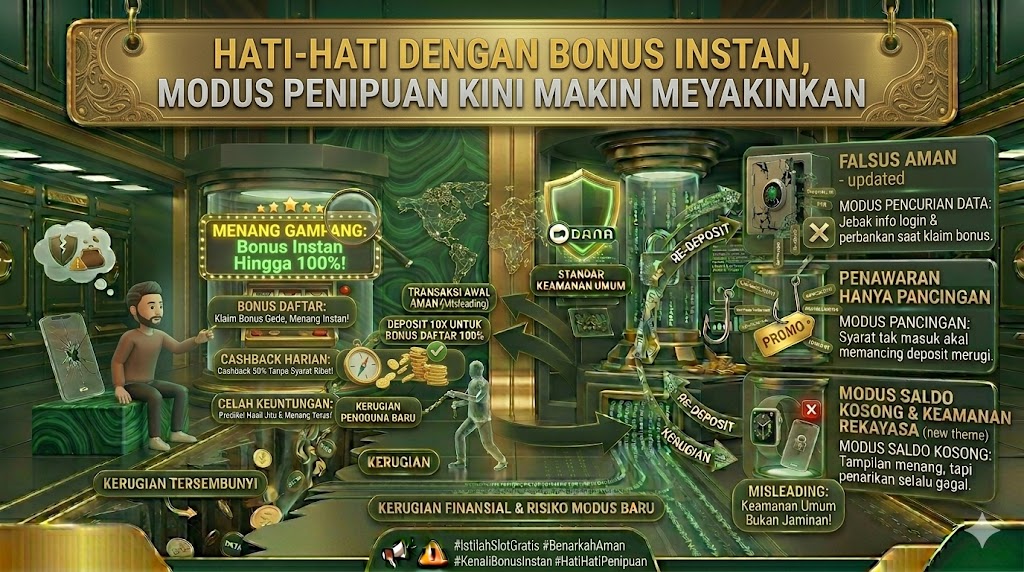 Hati-Hati dengan Bonus Instan, Modus Penipuan Kini Makin Meyakinkan