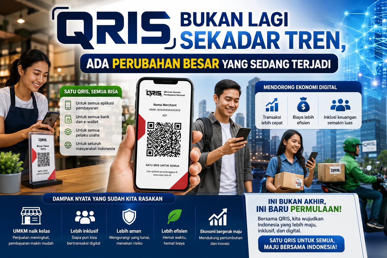 QRIS Bukan Lagi Sekadar Tren, Ada Perubahan Besar yang Sedang Terjadi